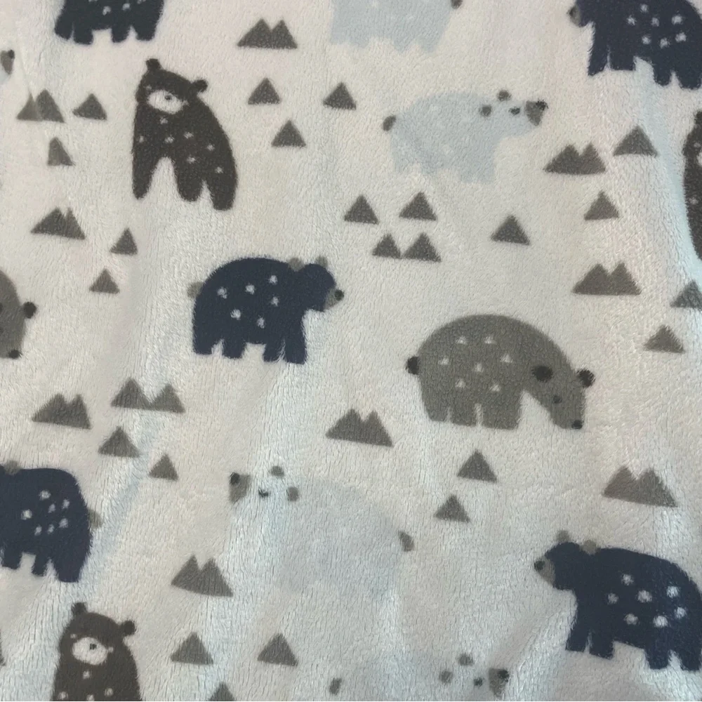 Lambs & Ivy Signature Changing Table Pad Cover with Bears PRELOVED